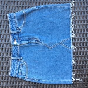 PacSun Jean Skirt